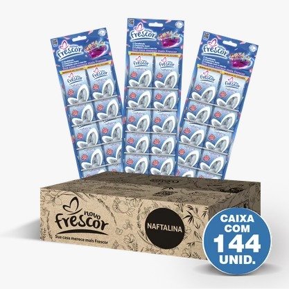 Naftalina Perfumada (Cartela c/12)