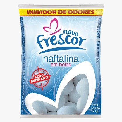 Naftalina em Bolas